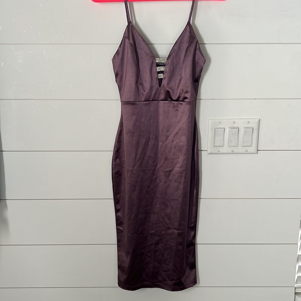 Purple Fashion Nova Simply Elegant Dress